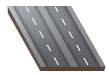 Four Lane Road Icon